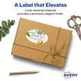 thumbnail image 4 of Avery Printable Blank Oval Labels, 2" x 3-1/3", Textured Matte White, 80 Customizable Labels (22829), 4 of 4