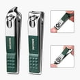 thumbnail image 3 of Ensemble de Manucure Pédicure Portable 6 Pcs Kit de Coupe-Ongles en Acier Inoxydable Outils de Soins Personnels, 3 of 6