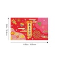 thumbnail image 2 of Miangastore Enveloppes Rectangulaires Rouges 12 Pcs 6.6X3.9In Matériel en Papier pour Offrir, 2 of 9