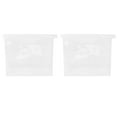 thumbnail image 1 of Sealed Bag, Reusable Freezer Bags Food Grade High Temperature Resistance Embedded Pockets Recyclable  For Offices For Refrigerators For Schools, 1 of 8