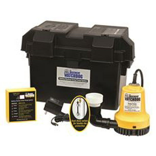 Basement Watchdog Emergency Battery Backup Sump Pump System