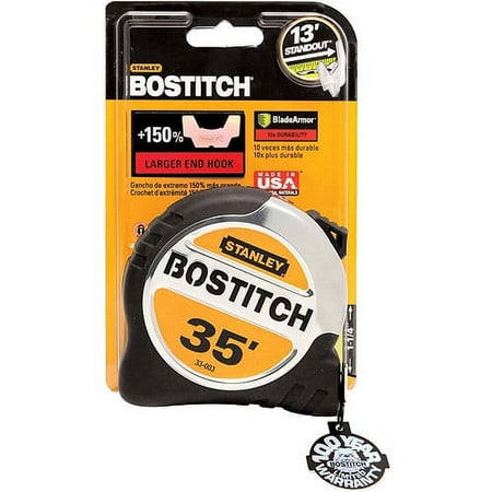 Bostitch Bi-Material Tape with Blade Armor-BOSTITCH 35'X1-1/4" TAPE