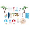 thumbnail image 1 of 1 Set Micro Landscape Miniatures Beach Ocean Miniature Beach Ornament Kit, 1 of 4