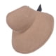 thumbnail image 3 of Toystoory Sombreros de verano para mujer, sombrero de sol con protección y detalle de lazo de ala ancha para mujer, novedad Escalada beige A rayas, 3 of 6