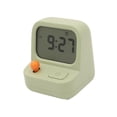 thumbnail image 2 of Despertadores Novedad Reloj de escritorio Volumen ajustable Silent Snooze Visualización multifuncional Hora, Fecha Reloj de mesa para niños Niño Niña, 2 of 8