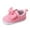 Red, variant on Otqutp Little Kid Outdoor Shoes&nbsp;Girls Single Shoes Bowknot First Walking Shoes Toddler Soft Bottom Breathable Princess Shoes
