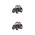 thumbnail image 4 of Matsuzay Personalizar la habitación de los niños con el camión Adhesivo de pared del coche Set Tractor Camión Coche Adhesivo de pared del 37x56cmnegro 2Conjunto, 4 of 6