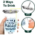 thumbnail image 3 of Tears of My Pickleball Opponents Tumbler-Funny Gifts for Baseball Lover,Sport Player,Fan-Stainless Steel Insulated Travel Mug with Lid 20oz Multicolor, 3 of 6