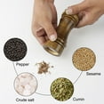 thumbnail image 6 of Wooden Pepper Grinder 5.5" Adjustable Coarseness Salt Mills Shakers for Cooking Dining Walnut Color, 6 of 7