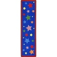 thumbnail image 1 of Joy Carpets Reading Superstars Blue Area Rug, 1 of 1