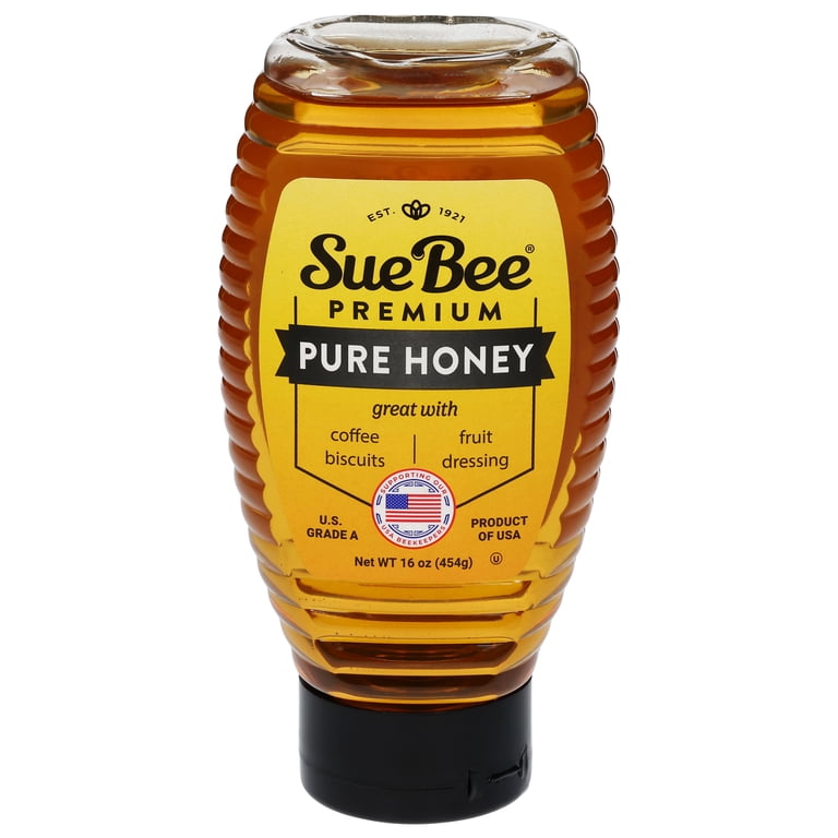 Sue Bee Premium Pure Honey 16 oz - Walmart.com