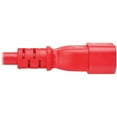 thumbnail image 4 of Tripp Lite series Power Cord C14 to C15 Heavy-Duty, 10ft, Red P018-010-ARD, 4 of 7