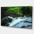 thumbnail image 2 of Water Slide over the Moss - Landscape Canvas Art Print, 2 of 3