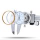 thumbnail image 3 of Calibrador de cuadrante, Acero inoxidable a prueba de golpes, Calibrador con indicador de cuadrante, blanco, 0~6 pulgadas 0-150mm Sharpla Calibrador del dial, 3 of 8