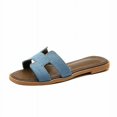 thumbnail image 2 of Womens Summer Beach Flat Sandals Female Slippers Outdoor Wedge Sandals Plus Size, 2 of 3