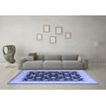 thumbnail image 3 of Ahgly Company Indoor Rectangle Oriental Blue Industrial Area Rugs, 6' x 9', 3 of 4