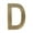 Antique Brass, variant on Architectural Mailboxes 3582B-D 4 in. Brass Floating House Letter D, Black