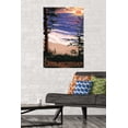 thumbnail image 2 of Lantern Press - Lake Michigan, Sunset on Beach Wall Poster, 22.375" x 34", 2 of 4