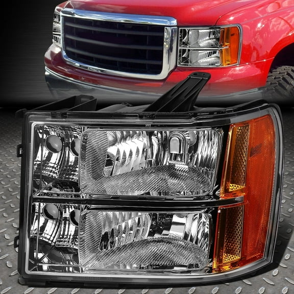 NUVISION for 07-14 GMC Sierra 1500 OE Style Front Driving Headlight Lamp Left GM2502283
