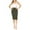 Army Green, variant on asddcavvf Skirts for Women Mid Length High Waisted Slimming Split Skirt Wrap Hip Skirt