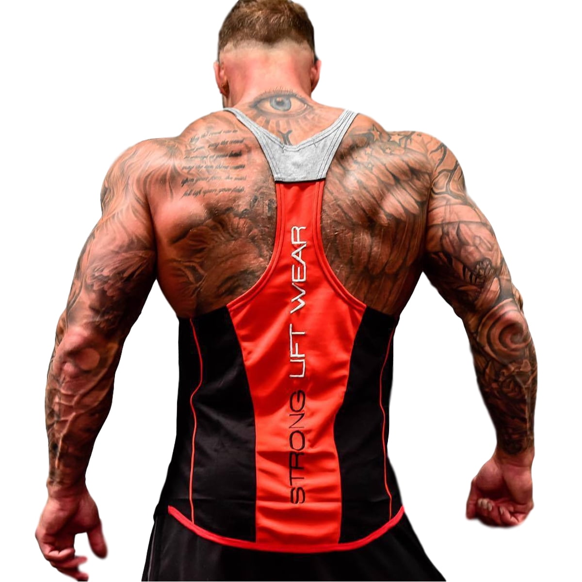 FOCUSNORM Mens Gym Muscle Shirt Tank Top Sport Stringer Fitness