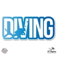 thumbnail image 1 of Scuba Diving - 5" Vinyl Sticker - For Car Laptop I-Pad - Waterproof Decal, 1 of 1