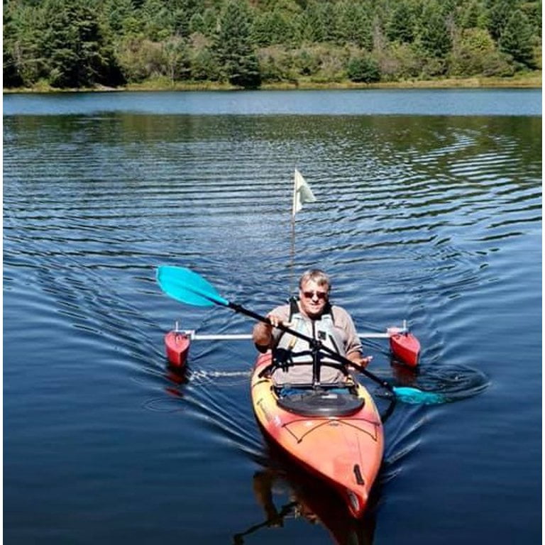 Versa Adaptive Kayak Paddle System for Sit by Angle Oar Inside Kayaks (Hinged Mount)
