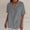 Gray, variant on Women's Summer Short Sleeve Solid Color Basic Tank