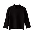 thumbnail image 3 of Girls Mock Neck Long Sleeve Sweatshirts Turtleneck Fleece Sweater Pullover, 3 of 5