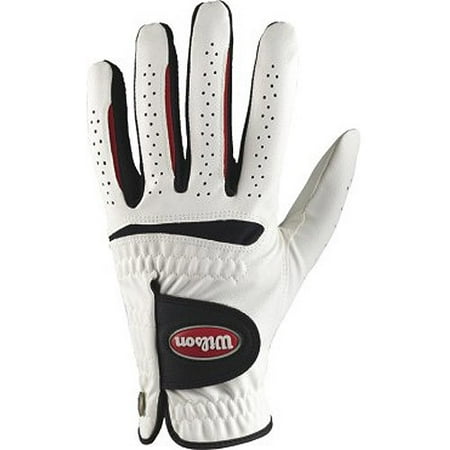 Pink Golf Glove - Wilson Feel Plus Men's Golf Glove, Large