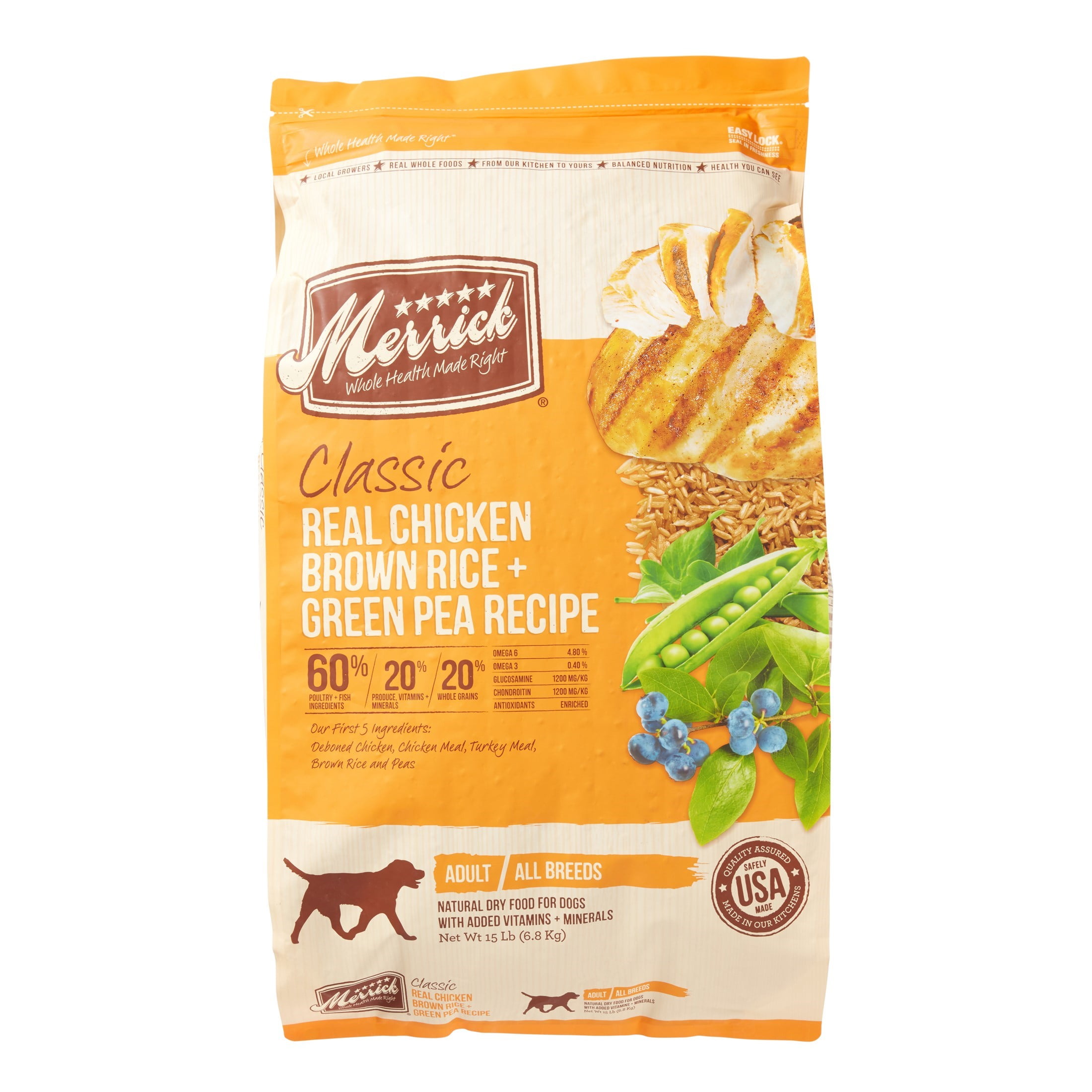 merrick classic chicken dog food