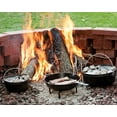 thumbnail image 4 of Hierro fundido Skillet Lodge de 12 pulgadas con soporte de mango de silicona Lodge NA, 4 of 6