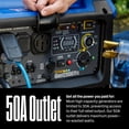 thumbnail image 5 of Westinghouse 12,000 Peak Watt Portable Inverter Generator, Tri Fuel, Gas, Propane, Natural Gas Powered, Remote Start with CO Sensor, 5 of 13