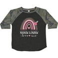 thumbnail image 3 of Inktastic Mamaw and Papaw Love Me Rainbow Girls Toddler T-Shirt, 3 of 5