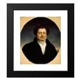 thumbnail image 2 of Henri-François Riesener 15x17 Black Modern Framed Museum Art Print Titled - Portrait of Bernard-Leon (1784-1856), Actor and Director of Theaters of Vaudeville and La Gaite. (1825), 2 of 5