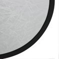 thumbnail image 2 of 60cm / 23.6in 2 in 1 Photography Lighting Reflector Portable Collapsible Photo Studio Reflector with Carrying BagSilver and White, 2 of 3