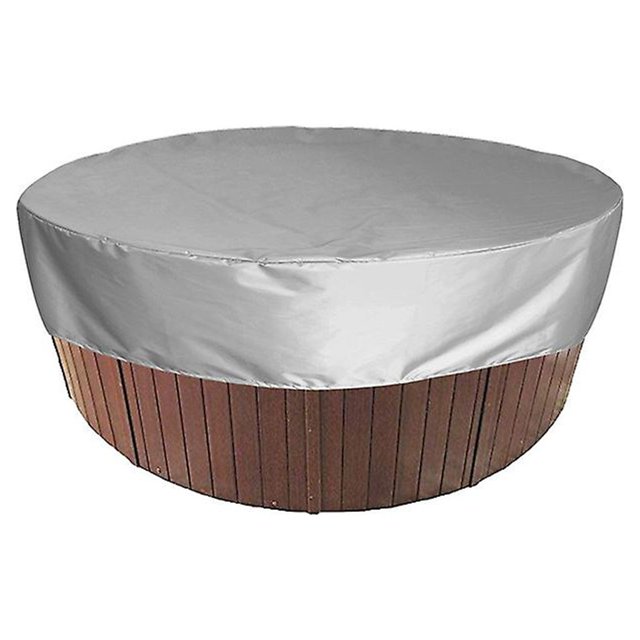 190x30cm Cubierta superior multifuncional para bañera de hidromasaje, cubierta protectora redonda Anti-uv duradera
