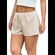 thumbnail image 3 of Pantalones Cortos Tipo Bóxer de Verano con Cintura Elástica, Cordón Ajustable y Estampado de Rayas para Mujer. Caqui XL, 3 of 8
