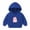 Blue, variant on Odeerbi Kids Boys Girls Fleece Hoodies Dinosaur Pullover Hooded Sweatshirts Fashion Casual Long Sleeve Printing Hooded Sweatshirt Tops Blue