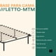thumbnail image 2 of Mubson Base para Cama Matrimonial de Alta Resistencia. Soporte para Cama Letto, 2 of 5