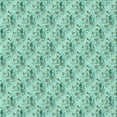 thumbnail image 1 of Ahgly Company Machine Washable Indoor Square Transitional Medium Sea Green Area Rugs, 4' Square, 1 of 7