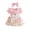 A01 Pink, variant on Toddler Easter Dress 6 to 9 Months Cute Bowknot Design Summer Princess Dress Ruffle Short Sleeve Casual Dress(Toddlers, Light , 18-24 Months)