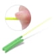 thumbnail image 5 of 2 uds cañas de pescar portátiles de fibra de vidrio para invierno señuelos giratorios palo equipo de aparejos de pesca verde 43cm, 5 of 7