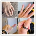 thumbnail image 5 of Vintage Roman Numberss Ring Temperament Fashion 6mm Width Stainless Steel Couple Ring For Men Woman Party Jewelry Birthday Gifts, 5 of 5