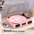 thumbnail image 2 of Tocadiscos de vinilo DANFI AUDIO DF con altavoces integrados, 2 of 9