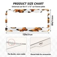 thumbnail image 7 of Aluminum License Plate Frame 2 Pack Car Exterior Accessory Car Tag Holder for Front Rear Plates Cars Decor Orange-black Butterfly, 7 of 7