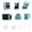 Blue, variant on Tiny Electric Appliance Replicas Set ABS Construction Imaginative Play Accessories For Doll Houses