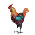 thumbnail image 6 of 20 inch LED Solar Red Metal Rooster with Rustic Finish.  Rechargeable AA Battery (1)., 6 of 7