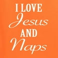 thumbnail image 5 of Wild Bobby I Love Jesus and Naps Inspirational/Christian Unisex Graphic Hoodie Sweatshirt, Orange, Small, 5 of 5