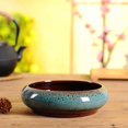 thumbnail image 3 of MesaSe Flower Pot Ceramic Pots Hydroponic Planter Succulent Containers Glazed Shadow Large Diameter for Home Supplies Yellow, 3 of 8